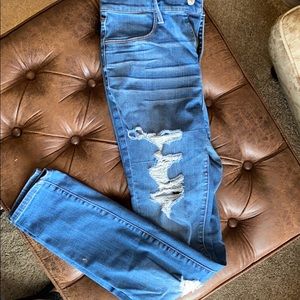 PACSUN Size 28 Jeans-Mod distress front